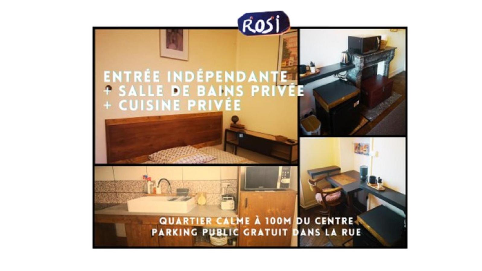 Chambres Avec Salle De Bains Et Cuisine En Centre Ville Argenton Sur Creuse Exterior photo